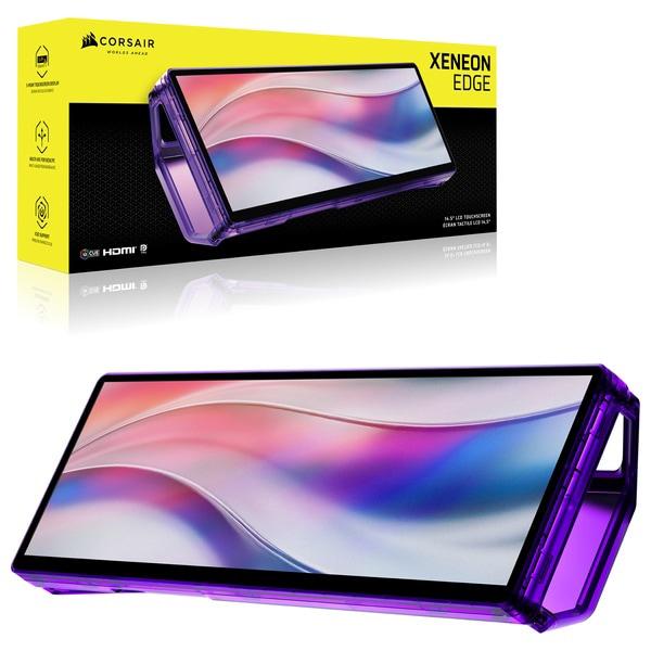 【新品】3月入荷次第発送【パープル 紫】コルセア CORSAIR XENEON EDGE 14.5イ...