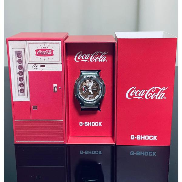 【新品】【即納】 コカ・コ―ラ コラボレーションモデル　GA-2100CC-3AJR　ANALOG-...