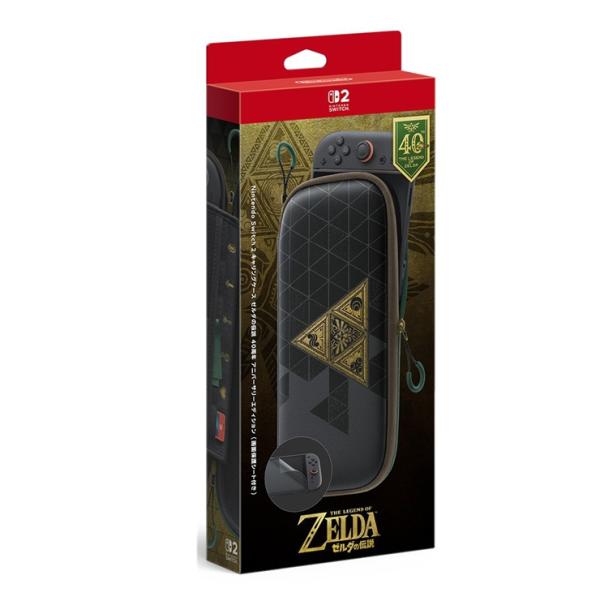 【新品】10月入荷次第発送　Nintendo Switch 2 キャリングケース ゼルダの伝説 40...