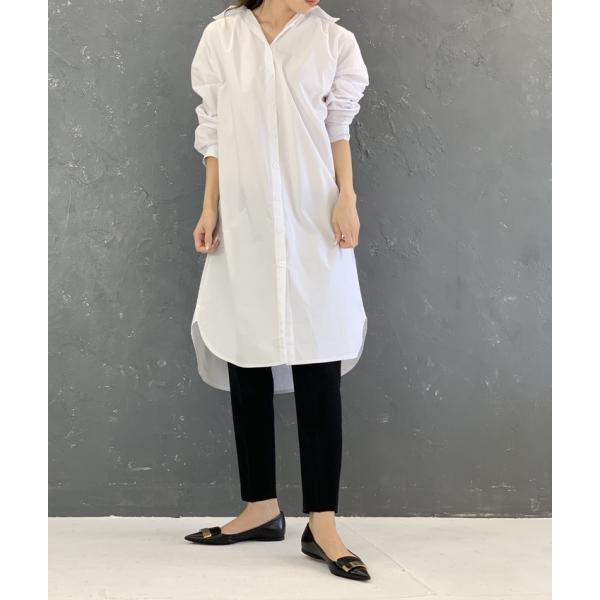 【新品】【即納】オーバーシャツワンピース ワンピース ホワイト ff（フフ） 【ff select】...