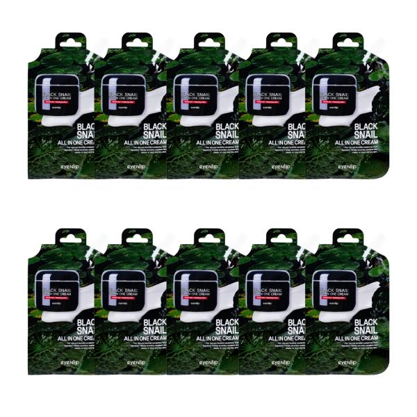 【送料無料】eyeNlip ブラックスネイル 10個セット 大容量 ハリ・ツヤケア まとめ買い割引あ...