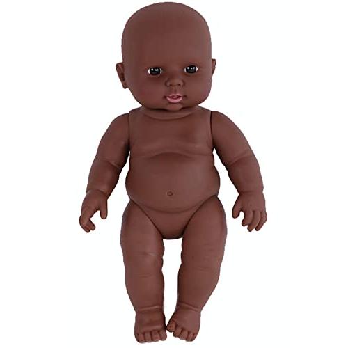 [エムティーエボコン] 黒人 赤ちゃん 人形 30cm 6+