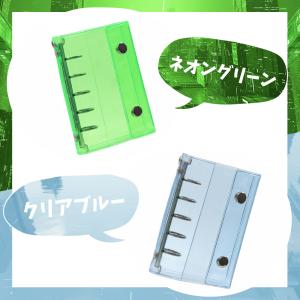 シール帳 バインダー 透明 クリア M5 リフ...の詳細画像5