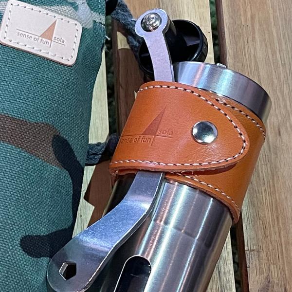 コーヒーミル用本革レザーカバー 栃木レザー・姫路レザー 日本製 SPO-008