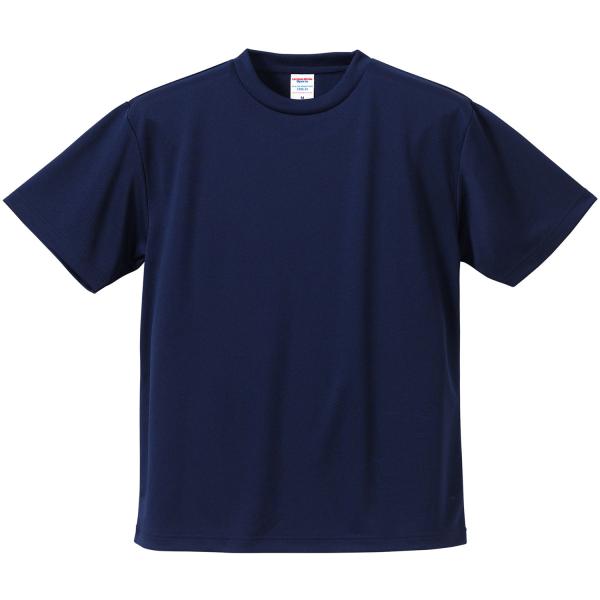 UnitedAthle ユナイテッドアスレ 4 . 1オンス ドライTシャツ 590001C ネイビ...