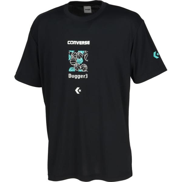 CONVERSE プリントTシャツ 半袖 吸汗速乾 バスケ チーム 部活 トレーニング プラクティス...