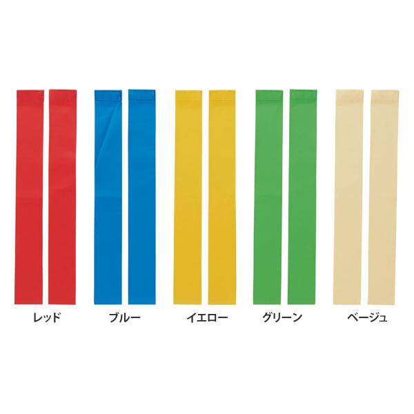 ダンノ DANNO タグ レッド 幅5×長さ37cm 2本1組 赤 タグラグビー 鬼ごっこ 体育 運...