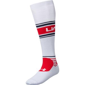 UNDER　ARMOUR アンダーアーマー UA　Jacquard　Baseball　Socks 1331521 WHT｜spg-sports