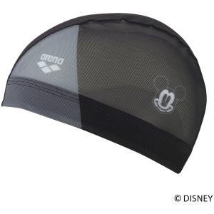 アリーナ arena ディズニー Disney メッシュキャップ 昇華プリント ユニセックス 帽子 水泳 競泳 スイム プール 伸縮 練習 トレーニング 部活 クラブ