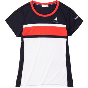 le coq sportif ルコック テニス レディース TEAM GAME SHIRT QTWTJA90 ホワイト｜spg-sports