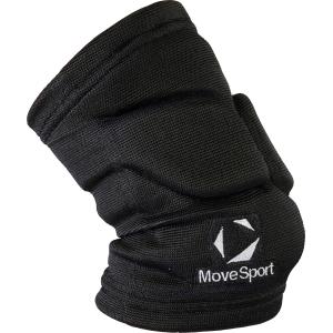 ムーブスポーツ MOVESPORT サポーター ユニセックス 左 肘用 ひじ 保護 サポート 防御性 動きやすい 分割パッド 体育館 部活 クラブ チーム 試合 大会