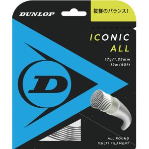 ダンロップ DUNLOP テニスガット・ストリング ICONIC TOUCH アイ 