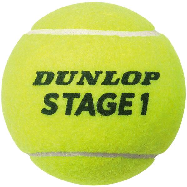 DUNLOP ダンロップテニス ステージ1 グリーン STG1GRC3DOZ STG1GRC3DO