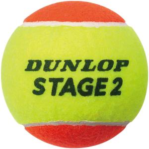 DUNLOP ダンロップテニス ステージ2 オレンジ STG2ORC3DOZ STG2ORC3DO｜spg-sports