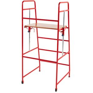 エバニュー EVERNEW 【メーカー直送品】 審判台立式W 審判台 脚部ゴムアジャスター付 日本バレーボール協会推薦品 工具組み立て EKD418