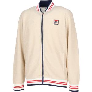 フィラ FILA トラックジャケット メンズ 男性 ジャージ アウター 羽織り 上着 トップス スウェット 長袖 吸水 速乾 UVカット ロゴ レトロ 春夏 涼しい｜SPG スポーツパレットゴトウ