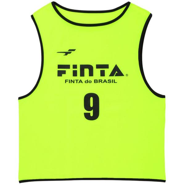 FINTA フィンタ サッカー ビブス 単品 FT6558 イエロー