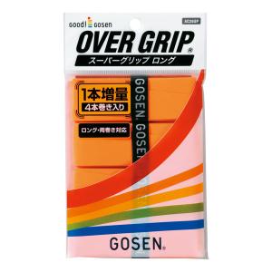 GOSEN ゴーセン グリップテープ スーパーグリップ 1パック オレンジ AC26SPO｜spg-sports