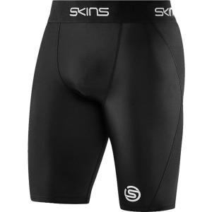 スキンズ SKINS シリーズ1 SERIES-1 メンズ ハーフタイツ ショートスパッツ 着圧 コンプレッション スポーツウェア インナータイツ ズボン下 トレーニ