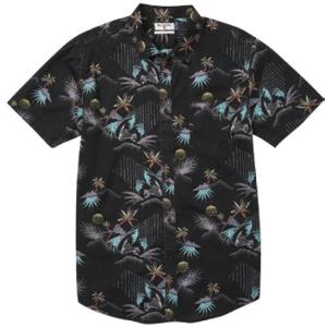 BILLABONG ビラボン BILLABONG　メンズ　SUNDAYS　FLORAL　コットン半袖シャツ AJ011121 BLK｜spg-sports