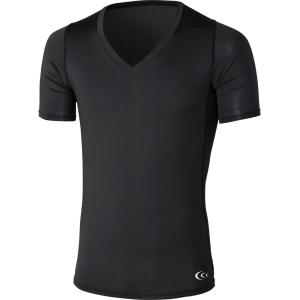 C3fit シースリーフィット クーリングVネックH/S 3F09112 ブラック