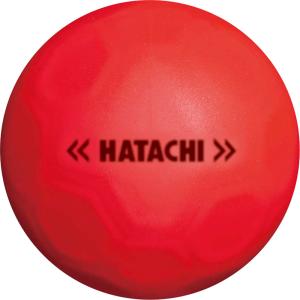 HATACHI ハタチ シュートボール グラウンド ゴルフ 忠実構造ボール BH3460 レッド ギフト｜spg-sports