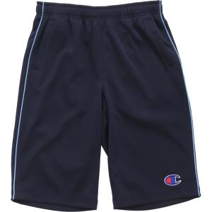 Champion チャンピオン 【メンズ　トレーニングウェア】　JERSEY　HALF　PANTS C3KSF04 ネイビー/サックス｜spg-sports