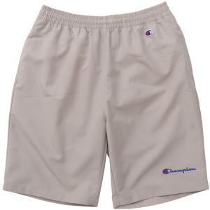 Champion チャンピオン トレーニング ハーフパンツ メンズ C3PS515 ライトグレー