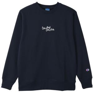 Champion チャンピオン バスケットボール メンズ クルーネックスウェットシャツ C3YB013 ネイビー｜spg-sports