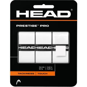ヘッド HEAD PRESTIGE PRO O-WRA グリップ オーバーグリップ ウェット 耐久性 へたりにくい 部活 クラブ活動 サークル 282009 WH