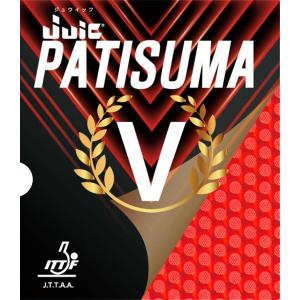 JUIC ジュイック 卓球 回転計表ソフトラバー パチスマV PATISUMA V 1188 レッド｜spg-sports