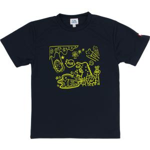 JUIC ジュイック ジュウイック JUIC 卓球 Tシャツ モンストロ 5653 ネイビー｜spg-sports