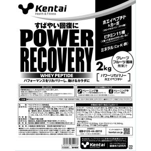 ケンタイ Kentai POWER RECOVERY WHEYPEPTIDE グレープフルーツ風味 K3326｜spg-sports