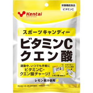 ケンタイ Kentai スポーツキャンディー 12袋セット ビタミンC クエン酸 レモン味 72g サプリメント リフレッシュ トレーニング フィットネス キャンデー セット｜spg-sports