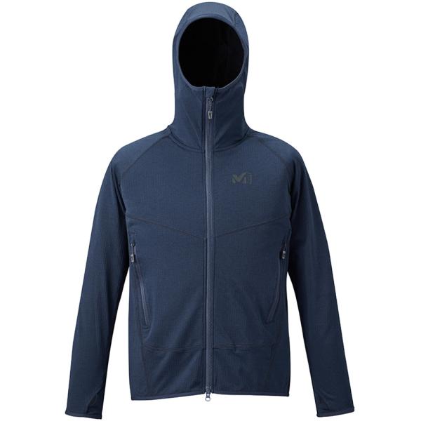 MILLET ミレー ドライ グリッド フーディ DRY GRID HOODIE メンズ フリースジ...