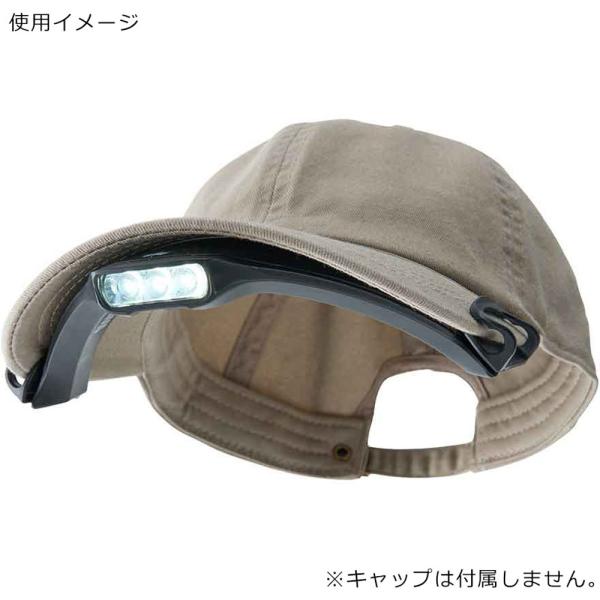 ロゴス LOGOS ウイングキャップライト 帽子用ライト ヘッドライト ヘッドランプ 照明 USB充...