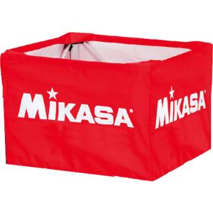 ミカサ MIKASA 学校 体育 器具 ボールカゴ用 箱型 大 箱型 中 屋外用 幕体のみ BCMSPHS レッド｜spg-sports