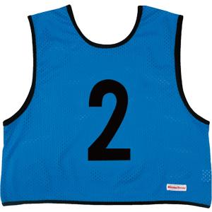 ミカサ MIKASA ゲームジャケット ハーフタイプ 5枚セット ブルー GJH05B｜spg-sports