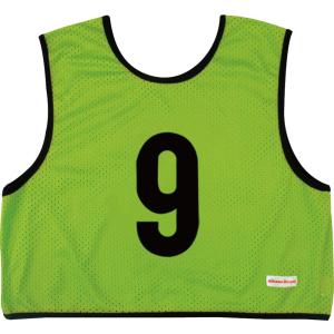 ミカサ MIKASA ゲームジャケット ハーフタイプ 5枚セット 蛍光グリーン スポーツ GJH05KG｜spg-sports