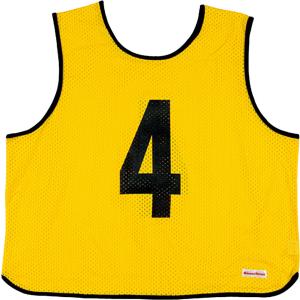 ミカサ MIKASA ゲームジャケット ラージサイズ 5枚セット イエロー GJL205Y｜spg-sports