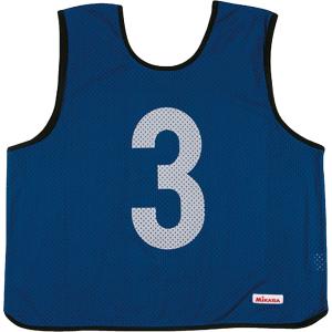 ミカサ MIKASA ゲームジャケット ラージサイズ 5枚セット ネイビーブルー GJR205NB｜spg-sports