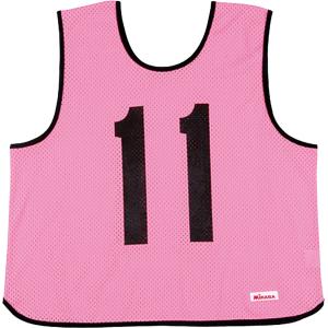 ミカサ MIKASA ゲームジャケット レギュラーサイズ 5枚セット 蛍光ピンク GJR205P｜spg-sports