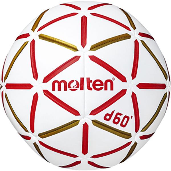 モルテン Molten ハンドボール 検定球 屋内用 ハンドボール0号球 d60 ホワイト×レッド ...