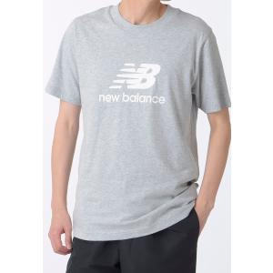 new　balance ニューバランス New Balance Stacked Logo ショートスリーブTシャツ MT41502｜spg-sports