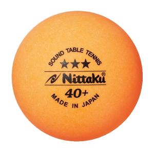 ニッタク Nittaku プラサウンドボール　盲人卓球用　1ダース　3個入り×4箱　ボール　サウンドテーブルテニス　S．T．T NB1610
