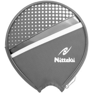 ニッタク Nittaku 【卓球用ラケットケース】　ポルカラウンド NK7210 ブラック｜spg-sports