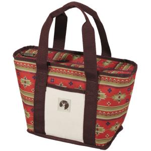 CAPTAIN STAG キャプテンスタッグ CSネイティブ トートクーラーバッグ 4L  レッド  UE−594 UE0594