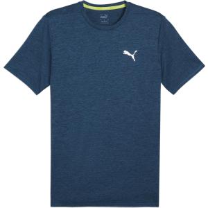 PUMA プーマ ラン フェイバリット RUN FAVORITE ヘザー SS Tシャツ M メンズ トップス Tシャツ 半袖 ワンポイント ランニングTシャツ トレーニング 523683｜spg-sports