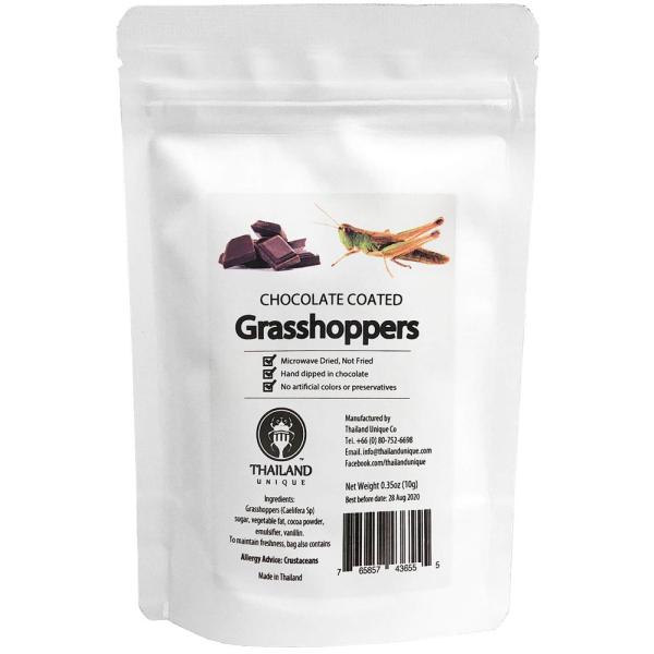 ジェイアールユニーク JR Unique Chocolate coated grasshoppers...