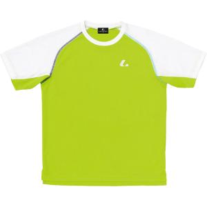 LUCENT ルーセント テニス Uni ゲームシャツ 襟なし ライム XLH3025｜spg-sports